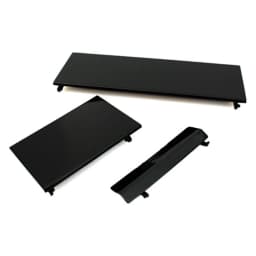 Replacement Memeory Card Door Back Door Cover 3 in 1 Door Covers shell for Wii Console