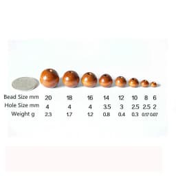 8-500pcs/bag Wood Beads 4/6/8/10/12/14/16/18/20mm Round Loose Spacer Wooden Beads For Bracelets Jewelry Making DIY Crafts Supply