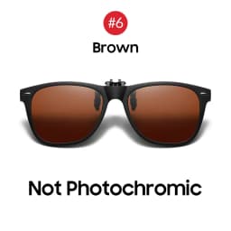 VIVIBEE Men Photochromic Polarized Lens Flip Up Clip on Sunglasses Women Driving Sun Glasses with Clips 2026 Trending Product