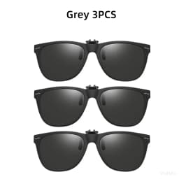 VIVIBEE Men Photochromic Polarized Lens Flip Up Clip on Sunglasses Women Driving Sun Glasses with Clips 2026 Trending Product