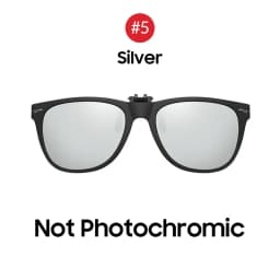 VIVIBEE Men Photochromic Polarized Lens Flip Up Clip on Sunglasses Women Driving Sun Glasses with Clips 2026 Trending Product