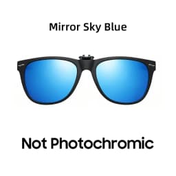 VIVIBEE Men Photochromic Polarized Lens Flip Up Clip on Sunglasses Women Driving Sun Glasses with Clips 2026 Trending Product