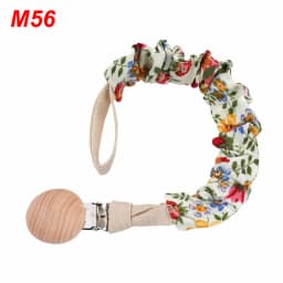 Baby Infant Cotton Pacifier Clip for Newborn Teething Soother Chew Dummy Chains CORB