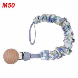 Baby Infant Cotton Pacifier Clip for Newborn Teething Soother Chew Dummy Chains CORB