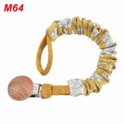 Baby Infant Cotton Pacifier Clip for Newborn Teething Soother Chew Dummy Chains CORB