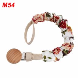 Baby Infant Cotton Pacifier Clip for Newborn Teething Soother Chew Dummy Chains CORB
