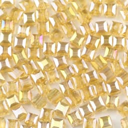 WLYeeS 2 3 4 6 8mm Square shape Austrian crystal beads Square Glass Loose Spacer Bead for Jewelry Bracelet Necklace Making DIY