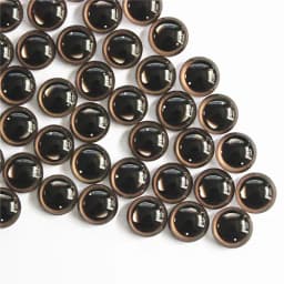 6mm Random Mixed Toys Dolls Dragon Eyes Round Glass Cabochon Flatback Photo For DIY Making Accessories by Pairs K06171
