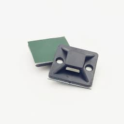 Cable Tie Mount Black White Zip Tie Car Cable Wire Removable Wall Holder Mount Clip Green Glue Self Adhesive Cable Tie Base