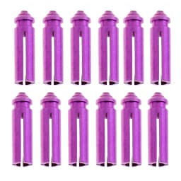 12PC Aluminum Dart Flight Savers Protectors Dart Accessories