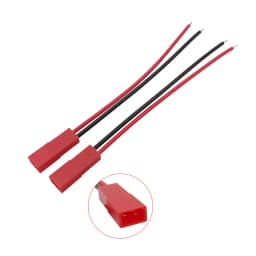 JST 2 Pin Male and Female Cable Connector JST 2P Wire Plug Jack Connectors for LED Light Strip RC BEC Battery DIY FPV Drone
