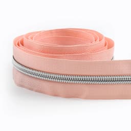 Meetee 2/4/8/10M 5# Nylon Coil Code Zippers Decor DIY Sewing Bags Purse Garment Zipper Tapes Colorful Zips Repair Accessories