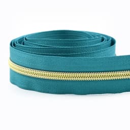 Meetee 2/4/8/10M 5# Nylon Coil Code Zippers Decor DIY Sewing Bags Purse Garment Zipper Tapes Colorful Zips Repair Accessories