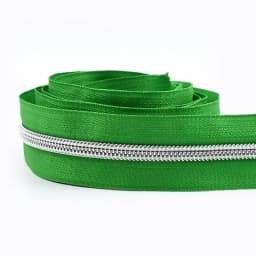 Meetee 2/4/8/10M 5# Nylon Coil Code Zippers Decor DIY Sewing Bags Purse Garment Zipper Tapes Colorful Zips Repair Accessories