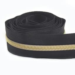 Meetee 2/4/8/10M 5# Nylon Coil Code Zippers Decor DIY Sewing Bags Purse Garment Zipper Tapes Colorful Zips Repair Accessories