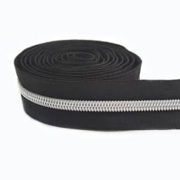 Meetee 2/4/8/10M 5# Nylon Coil Code Zippers Decor DIY Sewing Bags Purse Garment Zipper Tapes Colorful Zips Repair Accessories