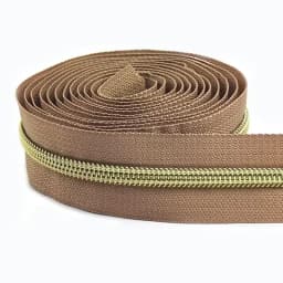 Meetee 2/4/8/10M 5# Nylon Coil Code Zippers Decor DIY Sewing Bags Purse Garment Zipper Tapes Colorful Zips Repair Accessories