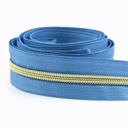 Meetee 2/4/8/10M 5# Nylon Coil Code Zippers Decor DIY Sewing Bags Purse Garment Zipper Tapes Colorful Zips Repair Accessories