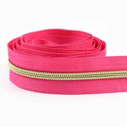 Meetee 2/4/8/10M 5# Nylon Coil Code Zippers Decor DIY Sewing Bags Purse Garment Zipper Tapes Colorful Zips Repair Accessories