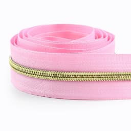 Meetee 2/4/8/10M 5# Nylon Coil Code Zippers Decor DIY Sewing Bags Purse Garment Zipper Tapes Colorful Zips Repair Accessories