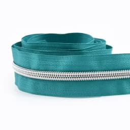Meetee 2/4/8/10M 5# Nylon Coil Code Zippers Decor DIY Sewing Bags Purse Garment Zipper Tapes Colorful Zips Repair Accessories