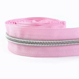 Meetee 2/4/8/10M 5# Nylon Coil Code Zippers Decor DIY Sewing Bags Purse Garment Zipper Tapes Colorful Zips Repair Accessories
