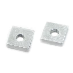 M3 M4 M5 M6 M8 Zinc Plated Carbon Steel Thin Quadrangle Block Square Nut DIN562
