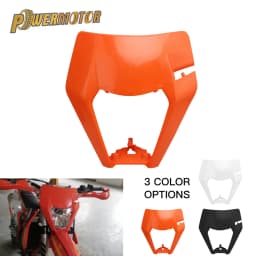 For KTM Enduro Motorcycle Headlight Plate Housing Plastic Fairing EXC 300 SX XC SXF EXCF 125-500 Dirt Bike Motocross Modified