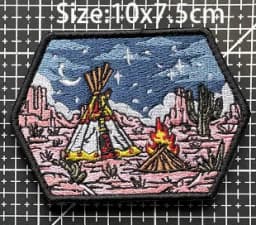 NEW Design Mountaineering EXPLORE Adventure 3D Embroidery Patch Off-Road Travel Car DIY Morale Magic Armband With Backpack Patch