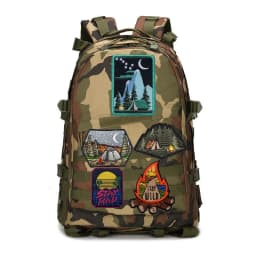 NEW Design Mountaineering EXPLORE Adventure 3D Embroidery Patch Off-Road Travel Car DIY Morale Magic Armband With Backpack Patch