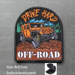 NEW Design Mountaineering EXPLORE Adventure 3D Embroidery Patch Off-Road Travel Car DIY Morale Magic Armband With Backpack Patch