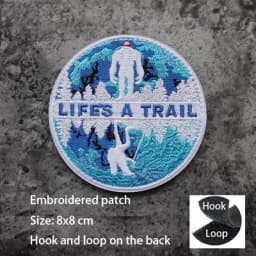 NEW Design Mountaineering EXPLORE Adventure 3D Embroidery Patch Off-Road Travel Car DIY Morale Magic Armband With Backpack Patch