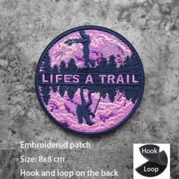 NEW Design Mountaineering EXPLORE Adventure 3D Embroidery Patch Off-Road Travel Car DIY Morale Magic Armband With Backpack Patch