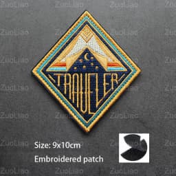 NEW Design Mountaineering EXPLORE Adventure 3D Embroidery Patch Off-Road Travel Car DIY Morale Magic Armband With Backpack Patch