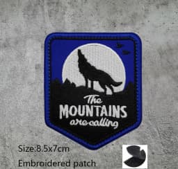 NEW Design Mountaineering EXPLORE Adventure 3D Embroidery Patch Off-Road Travel Car DIY Morale Magic Armband With Backpack Patch