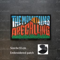 NEW Design Mountaineering EXPLORE Adventure 3D Embroidery Patch Off-Road Travel Car DIY Morale Magic Armband With Backpack Patch