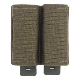 FAST 9MM Pistol Single/Double Magazine Pouch Tactical MOLLE Mag Pouch with Quick Release Kydex Insert for GL M9 P226 HK USP