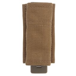 FAST 9MM Pistol Single/Double Magazine Pouch Tactical MOLLE Mag Pouch with Quick Release Kydex Insert for GL M9 P226 HK USP