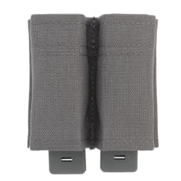 FAST 9MM Pistol Single/Double Magazine Pouch Tactical MOLLE Mag Pouch with Quick Release Kydex Insert for GL M9 P226 HK USP