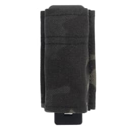 FAST 9MM Pistol Single/Double Magazine Pouch Tactical MOLLE Mag Pouch with Quick Release Kydex Insert for GL M9 P226 HK USP
