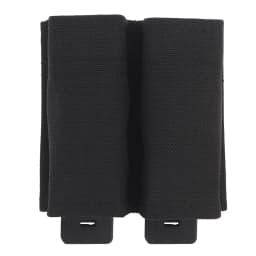 FAST 9MM Pistol Single/Double Magazine Pouch Tactical MOLLE Mag Pouch with Quick Release Kydex Insert for GL M9 P226 HK USP