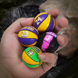 Curry Basketball Keychain Car Key Ring All Star Fan Key Chain Ball Shape Bag Pendant Jewelry Lover Trinket Best Gift Accessories