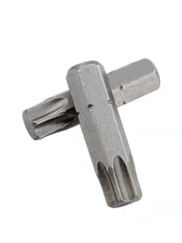 1 Inch T6 T7 T8 T9 T10 T15 Torx Screwdriver Bit Set S2 Steel 1/4 Inch 6.35mm Hex Shank Electric Screwdriver Bits For Power Tools