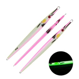 JIGGINGPRO 40g 60g 80g 100g 150g 3D Print Needle Jig Speed Jigs Saltwater Jigging Lure