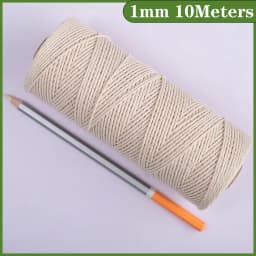 Natural Vintage Jute Rope String 1/2/3/4/5/6/8/10mm DIY Jute Cord Twine Ribbon Crafts Sewing Handwork Gift Wrap Home Decoration