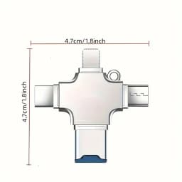 4in1 Multi-function Mobile Phone Four-in-one Multi-function OTG Adapter TF Card Reader usb card reader  card reader usb 3.0