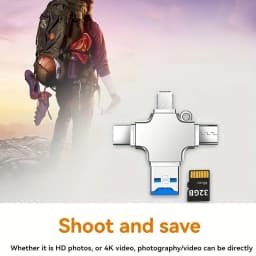 4in1 Multi-function Mobile Phone Four-in-one Multi-function OTG Adapter TF Card Reader usb card reader  card reader usb 3.0