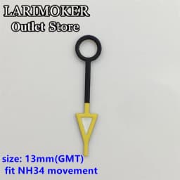 LARIMOKER Luminous GMT Watch Hands Fit Mingzhu DG 3804 NH34 ETA2836-2 Movement