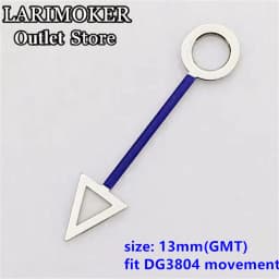 LARIMOKER Luminous GMT Watch Hands Fit Mingzhu DG 3804 NH34 ETA2836-2 Movement