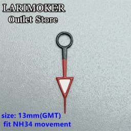 LARIMOKER Luminous GMT Watch Hands Fit Mingzhu DG 3804 NH34 ETA2836-2 Movement
